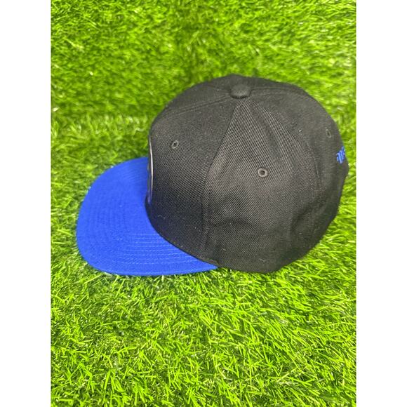 Mitchell & Ness Golden State Warriors Snapback Black Blue NBA Hardwood - Picture 2 of 7